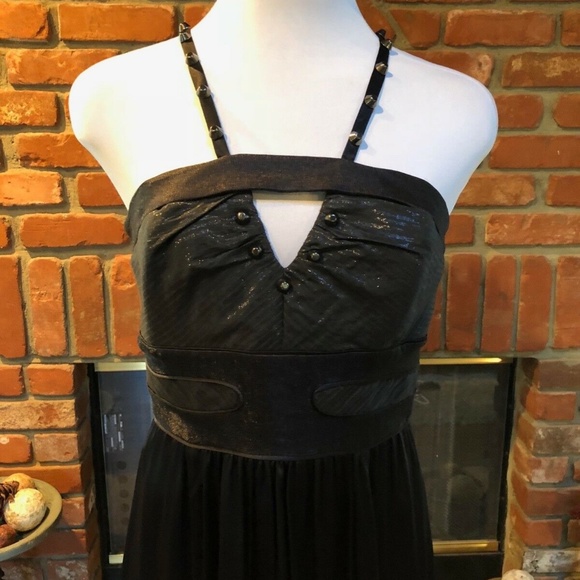 Designer Erica Davies Studded Event Gown Dress - Picture 7 of 7